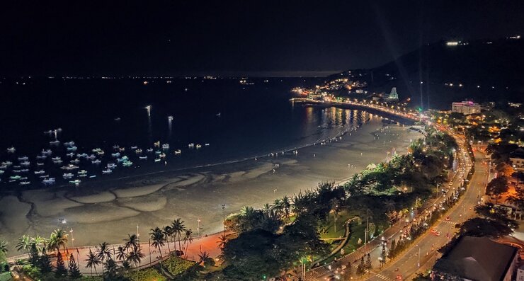 Biển Vũng Tàu về đêm - Du lịch VŨNG TÀU