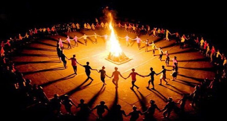 Đốt lửa trại Long Sơn - Du lịch PHAN THIẾT
