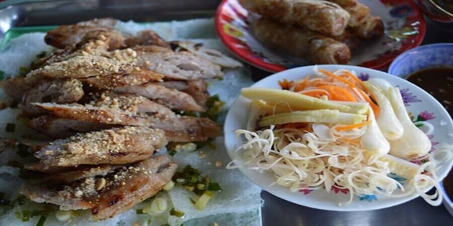 Bánh hỏi nem nướng Cần Thơ