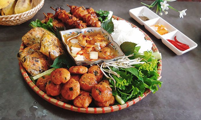 Bún chả Hà Nội - Món ngon Hà Nội