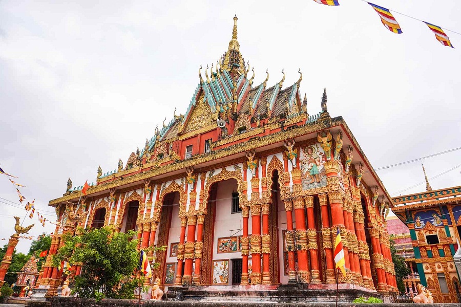 Địa điểm du lịch Bạc Liêu - Chùa Ghositaram