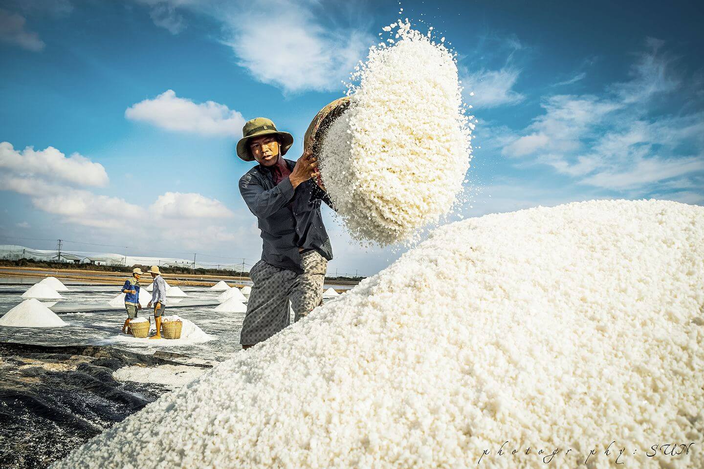 Địa điểm du lịch Bạc Liêu - Cánh đồng muối