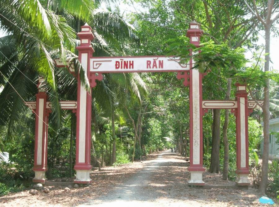 Điểm đến du lịch Bến Tre - Đình Rắn