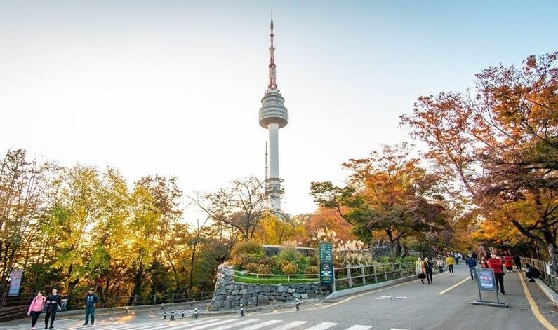 Tháp N Seoul (Namsan) - Địa điểm du lịch Hàn Quốc